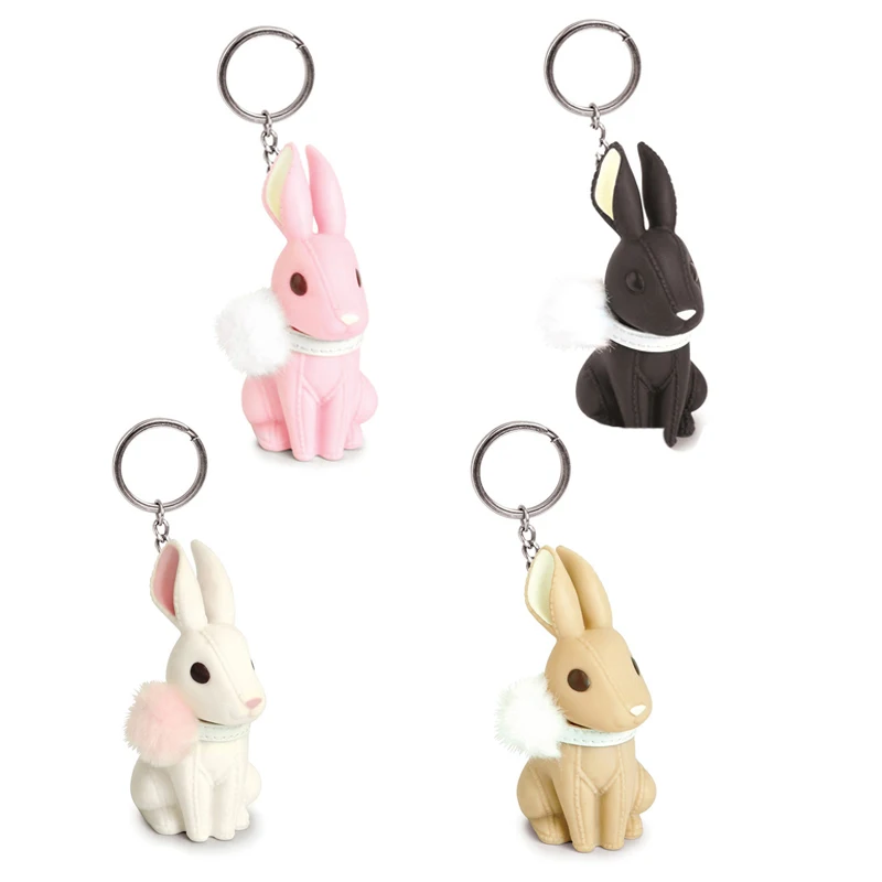 

Fashion Jewelry Bunny Dog Keychain Couple Car Pendant Creative Key Chain Everyday Accessories Gift Custom For Women Men Gifts