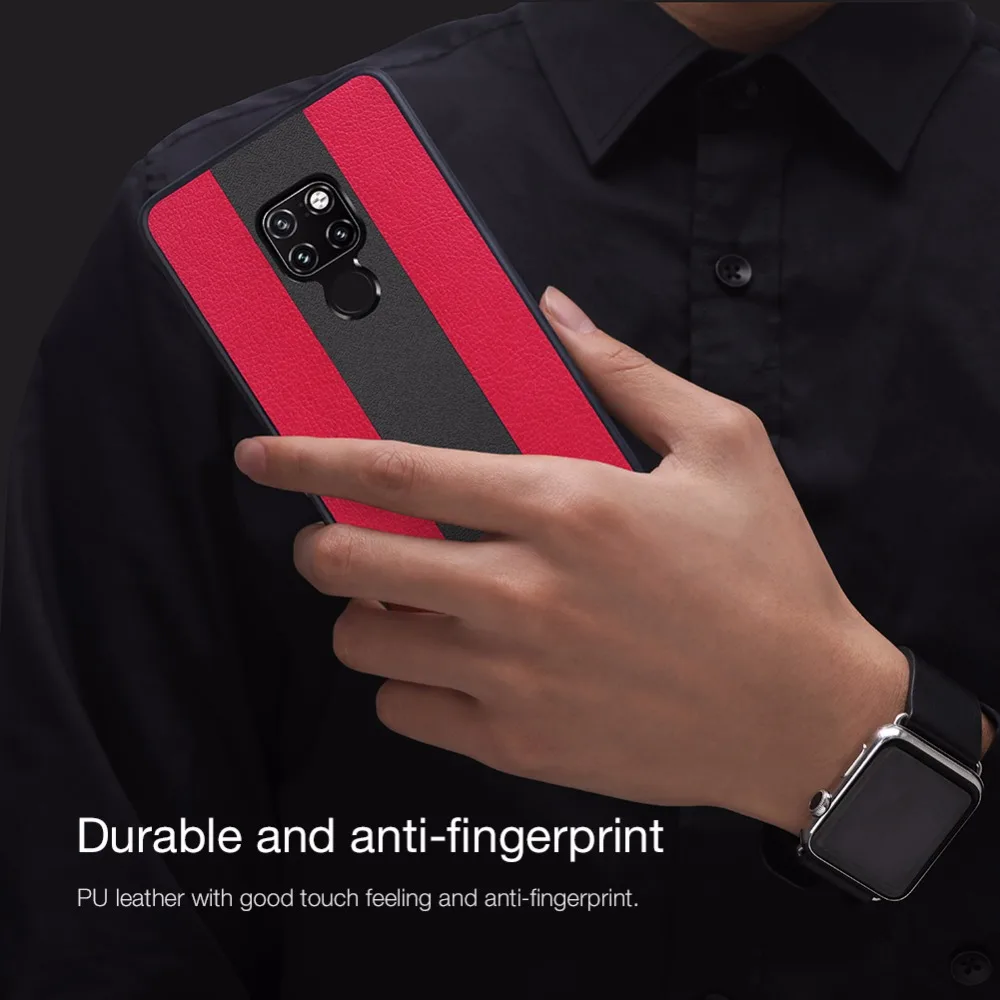 Для huawei mate 20 чехол Nillkin Racer кожаная задняя крышка Мягкий силиконовый край деловой чехол для телефона для huawei mate 20 Nilkin чехол