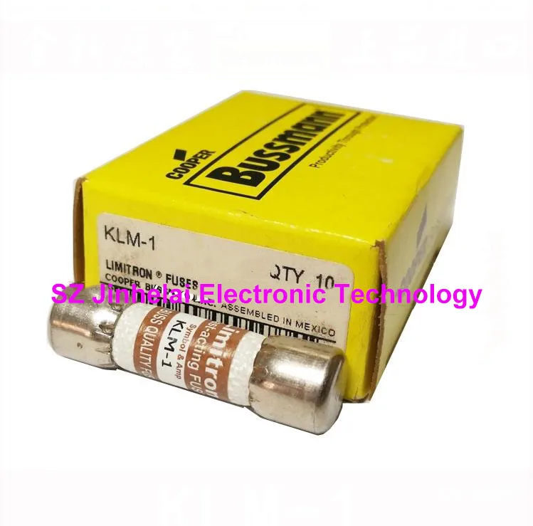 

New and original KLM-1 Fast-acting Supplemental fuses 1A 600V 10*38mm