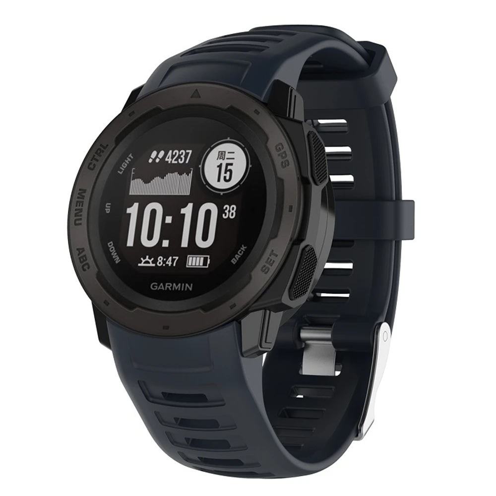 Мягкий силиконовый браслет ремешок для Garmin instinct ремешок для часов браслет ремешок для Garmin instinct Band