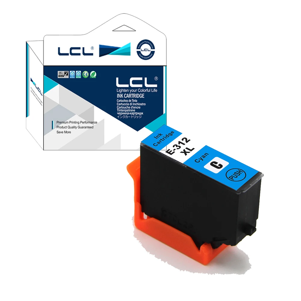 LCL T312XL T312 T312XL220 T312220 (1-Pack cyan) Ink Cartridge Compatible for Epson Expression Photo XP-8500 XP-8505 HD XP-150 | Компьютеры