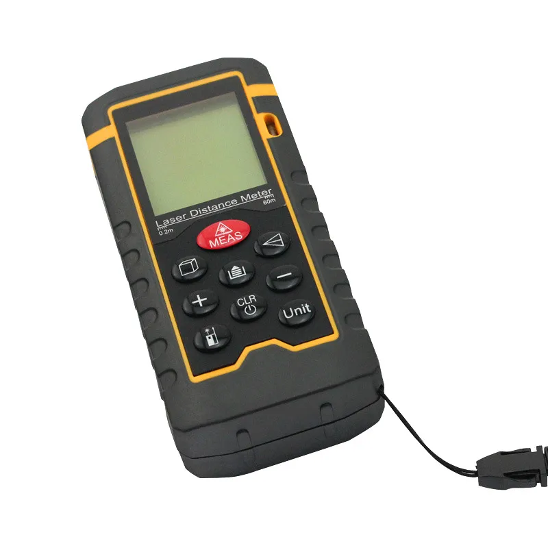 Laser Distance Meter 60M Laser Rangefinder Range Finder Laser  Digital Distance Meter Ruler Build Measure Roulette Tool