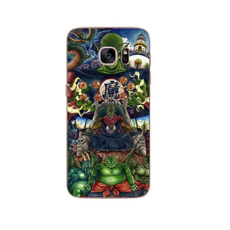 Dragon Ball z goku DragonBall Coque Shell чехол для телефона мягкий ТПУ чехол для samsung S7 EDGE S8 S9 S9 PLUS S10 S10 PLUS NOTE 8 - Цвет: Небесно-голубой