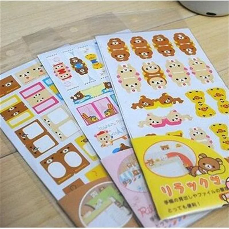 

Harphia kawaii memo pad cute sticky note post notepad korean sticker Paper Divider planner notebook self-adhesive gift