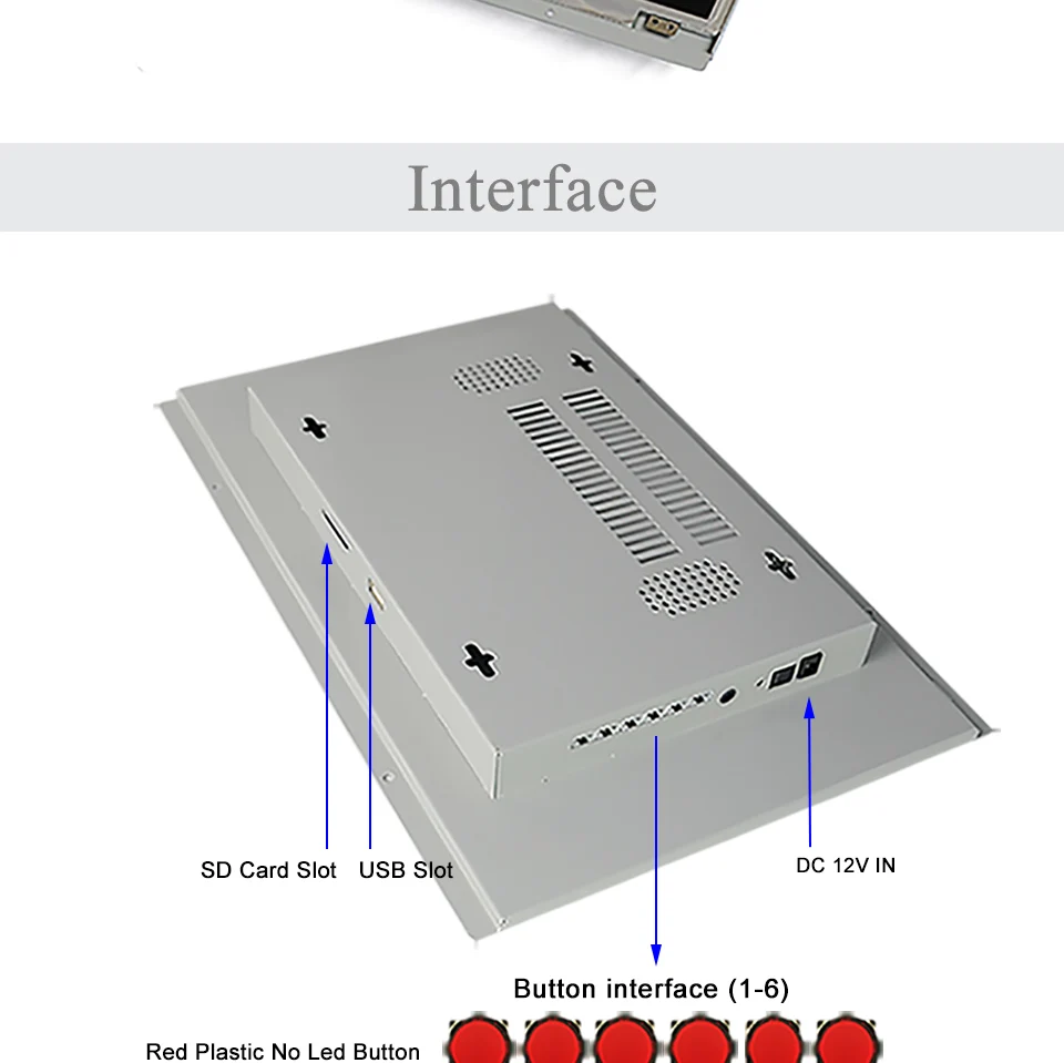 Lanmade мониторы 1080 p цифровой оптический кнопочный indoor рекламный ЖК-дисплей digital signage mx плеер видео