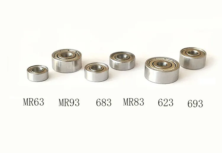 5 шт./лот 693ZZ подшипник Глубокий шаровой Миниатюрный Мини подшипник стальной подшипник качения 693-ZZ 3*8*4 мм 3x8x4 подшипник стальной материал