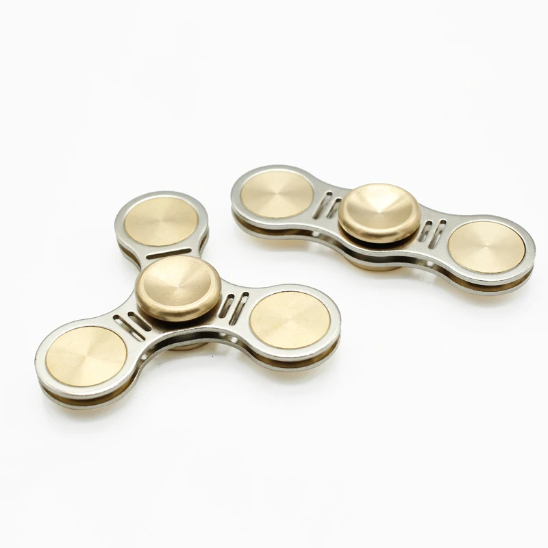 2017 New Styles Fidget Spinner Funny Metal EDC Hand Spinner Tri Spinner Bearing Fidget Finger Gyro
