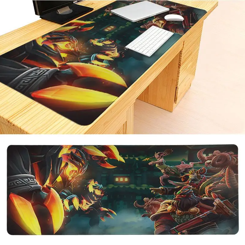  MaiYaCa New Design Beautiful Dota 2 Heroes Laptop Computer Lockedge Mousepad Size for 30x90cm 40x90