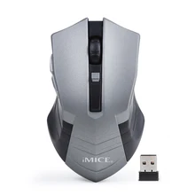 Imice Беспроводная usb-мышь 6 кнопок 2000 dpi настраиваемый компьютер мышь 2,4 ГГц эргономичная мышь для ноутбука ПК мышь