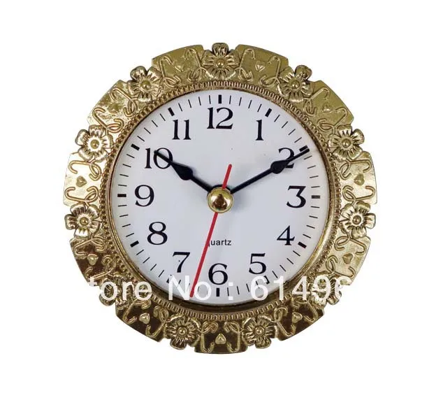 

Insert clock clock head 53mm(41A) clock parts gold border Arabic number decorative border 5pcs/lot Free shipping