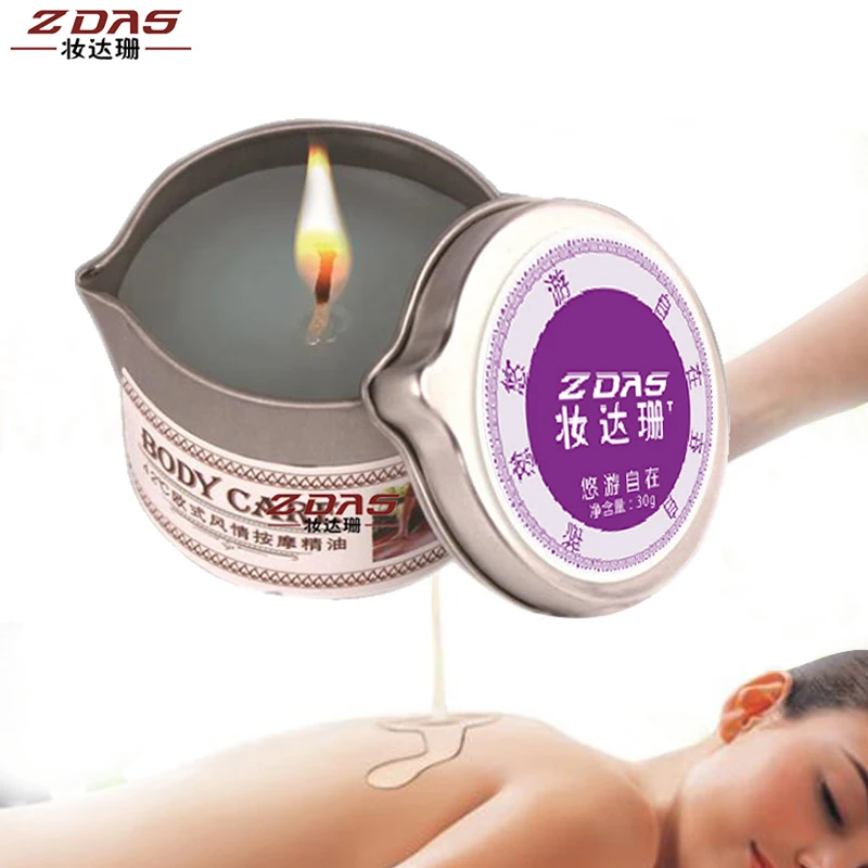 Lubricant Massage Body Treatment SPA Erotic solid oil aromatherapy candles balm plolicy candle flirt aphrodisiac rose Excited 4