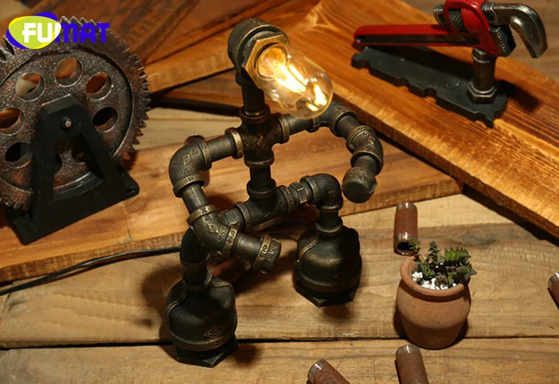 Water Pipe Table Lamps 27