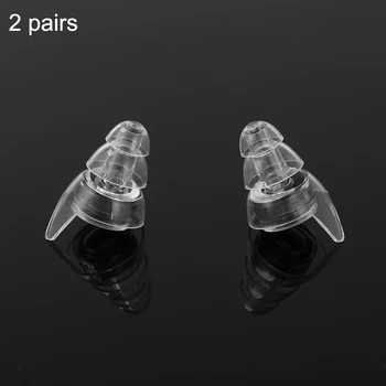 

2 Pair High Fidelity Concert Ear Plugs 20db Noise Reduction Music Earplugs Hearing Protection for Percussion Nightclub Wholesale