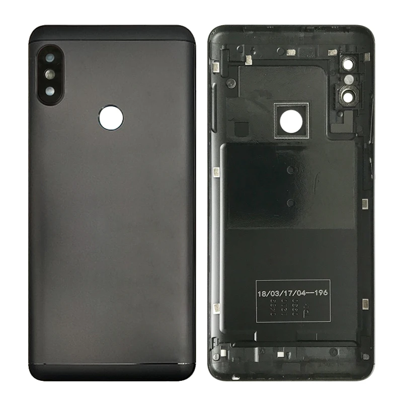 Задняя крышка батареи для Redmi Note 5 крышка батареи для Redmi Note 5 Pro корпус батареи+ Кнопки громкости+ слот для sim-карты