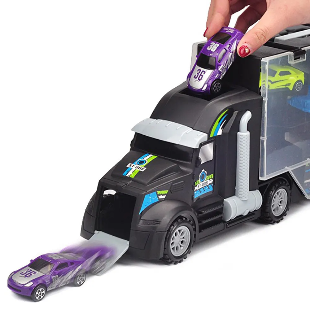 Получите автомобиль транспортер для хранения и переноски многоцветная мини большая коллекция игрушек шоу хобби Милая литая под давлением игрушка модель подарок