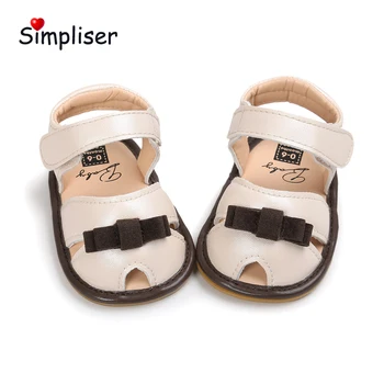 

Baby girls Sandals shoes newborn summer footwear infant shoes for baby Bowknot Toddler Shoes Anti-slip First Walkers kids