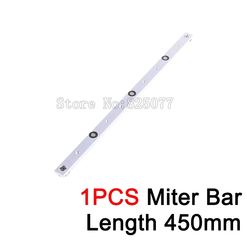 

1PCS Aluminium Miter Bar Length 450mm Miter Slider Woodworking tools KF925