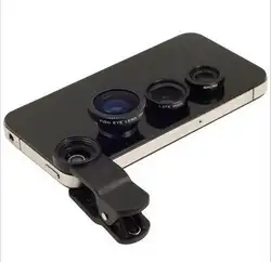 Универсальный 3 in1 Широкоугольный макро объектив "рыбий глаз" камера Объективы для мобильных телефонов рыбий глаз Lentes для iPhone смартфон
