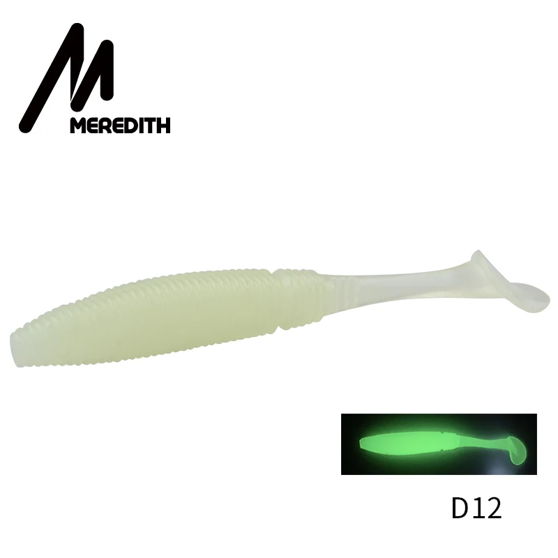 Рыболовные приманки MEREDITH 3,1" Absolut Minnow, 3,7 г, 80 мм, 10 шт., весло, хвост, приманка, рыболовные приманки-Воблеры, искусственный рыболовный мягкий червь - Цвет: D12