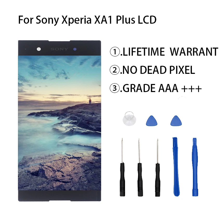 

Best For Sony Xperia XA1 Plus LCD Display Digitizer Assembly For Sony Xperia XA1 Plus G3426 G3421 G3412 G3416 Display ScreenLCD