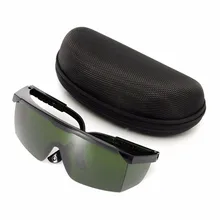 Dark Green OD4 + Laser Safety Goggles Glasses Protective Eyewear 200-540nm/532nm & Glasses Box Wholesale Price