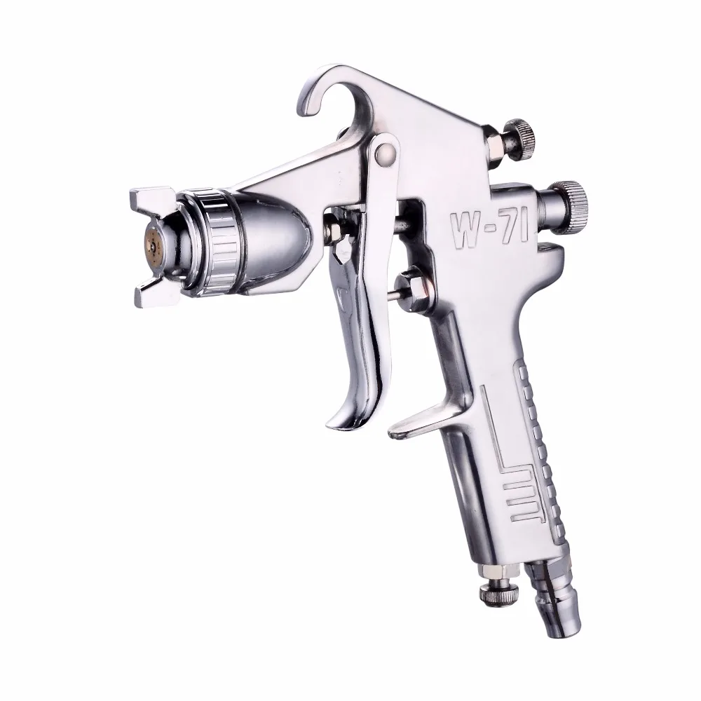 W-71 Gravity Spray Gun Furniture Car Paint Finish Paint Pneumatic Spray Gun 1.3/1.5mm