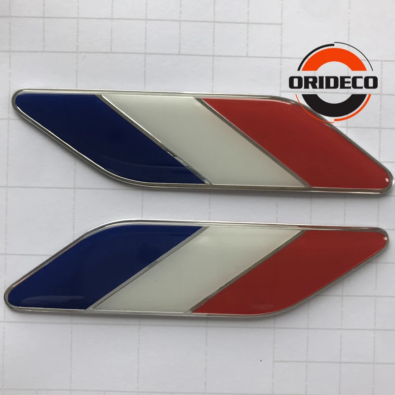 France Flag car sticker 2