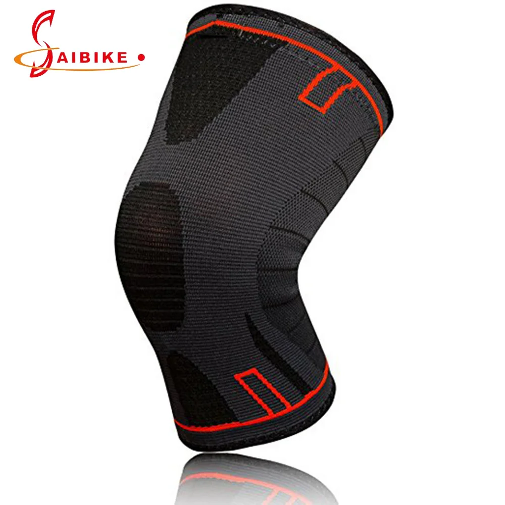 

SAIBIKE 1 PCS Knee Brace, Knee Support for Running, Arthritis, Meniscus Tear, Sports, Joint Pain Relief and Injury Recovery pads