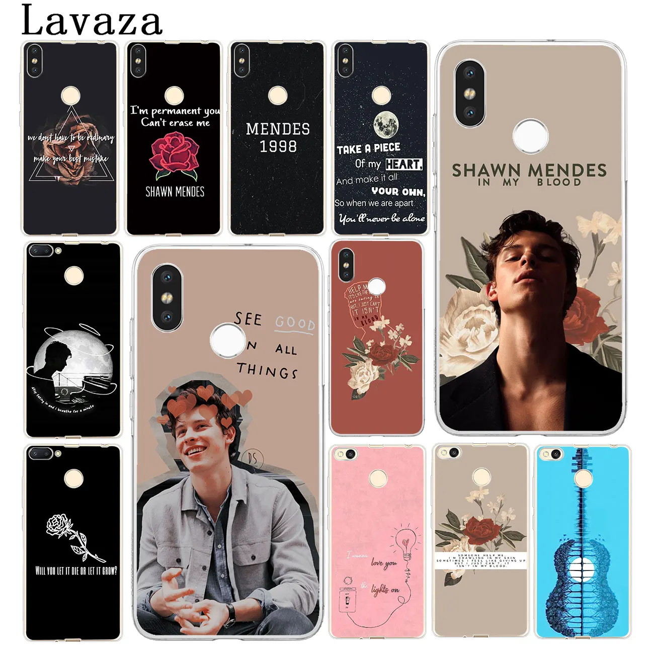Чехол для телефона Lavaza singer Шон Мендес Magcon 98 Xiaomi MI 9 9T CC9 CC9E A3 Pro 8 SE A2 Lite A1 pocophone f1 5X 6 6X