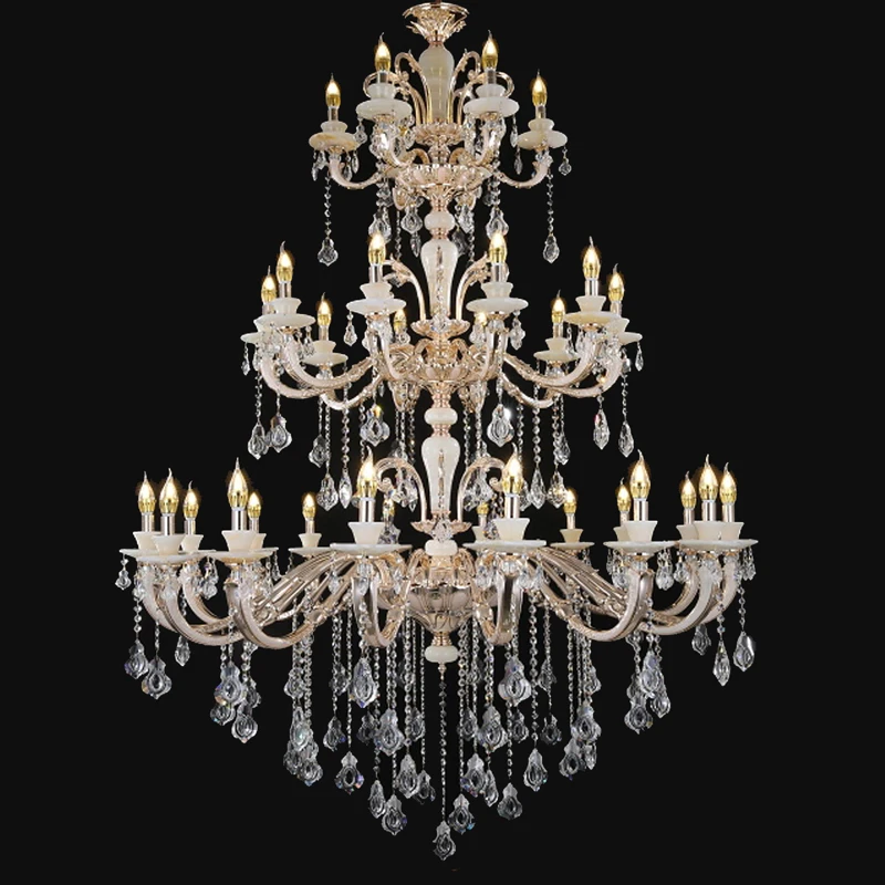 Us 5900 0 Spider Chandelier Antler Extra Large Chandeliers Hotel Hall Candelabra Restaurant Gold Crystal Drops In Us 5900 0 Spider Chandelier Antler Extra Large Chandeliers Hotel Hall Candelabra Restaurant Gold Crystal Drops In
