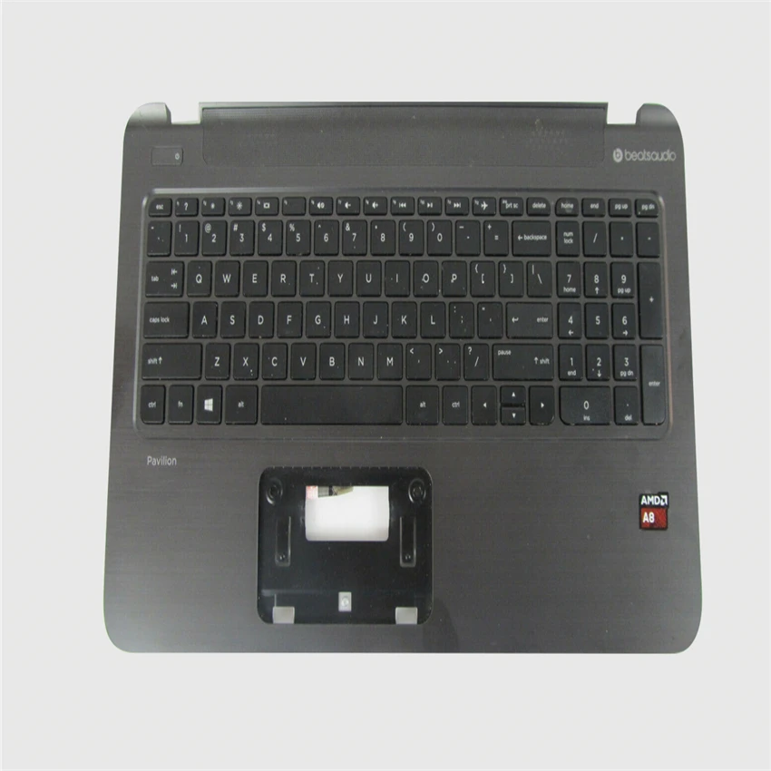 90% Новинка для hp 15-P 15P palmresest верхняя часть подлокотника с клавиатурой 762529-001