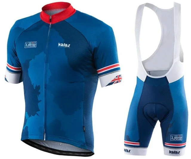 Men's British Cycling Jersey Cycling Sets Short Sleeve Summer Cycling
