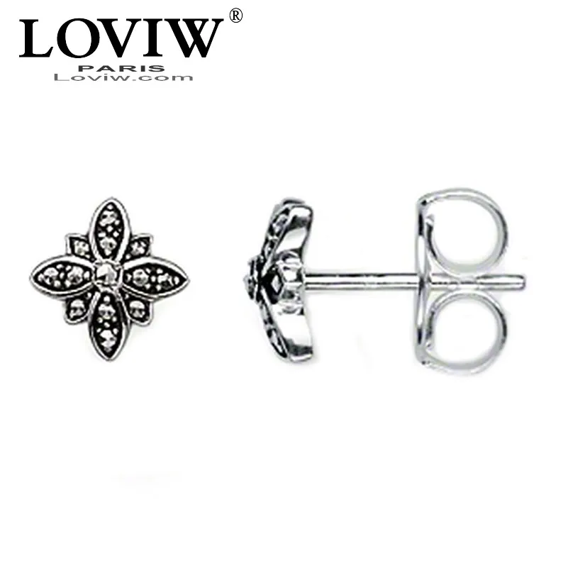 Серьги гвоздики Marcasite черные серьги со звездами стильные новые модные хорошие