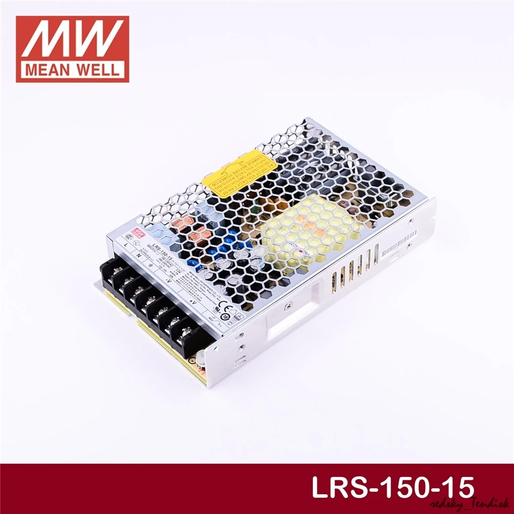 1 упаковка) Meanwell 150W источник питания LRS-150-24V 12V 15V 36V 48V 6.5A 10A 12.5A DC дисплей светодиодный светильник монитор LRS-150F