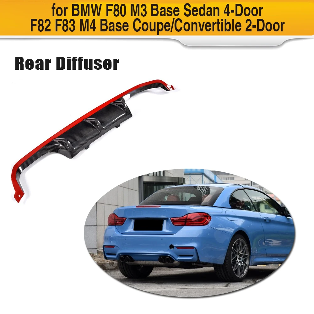 M4 style carbon fiber spoiler for 4 series F33 convertible M4 F83 2 DOOR