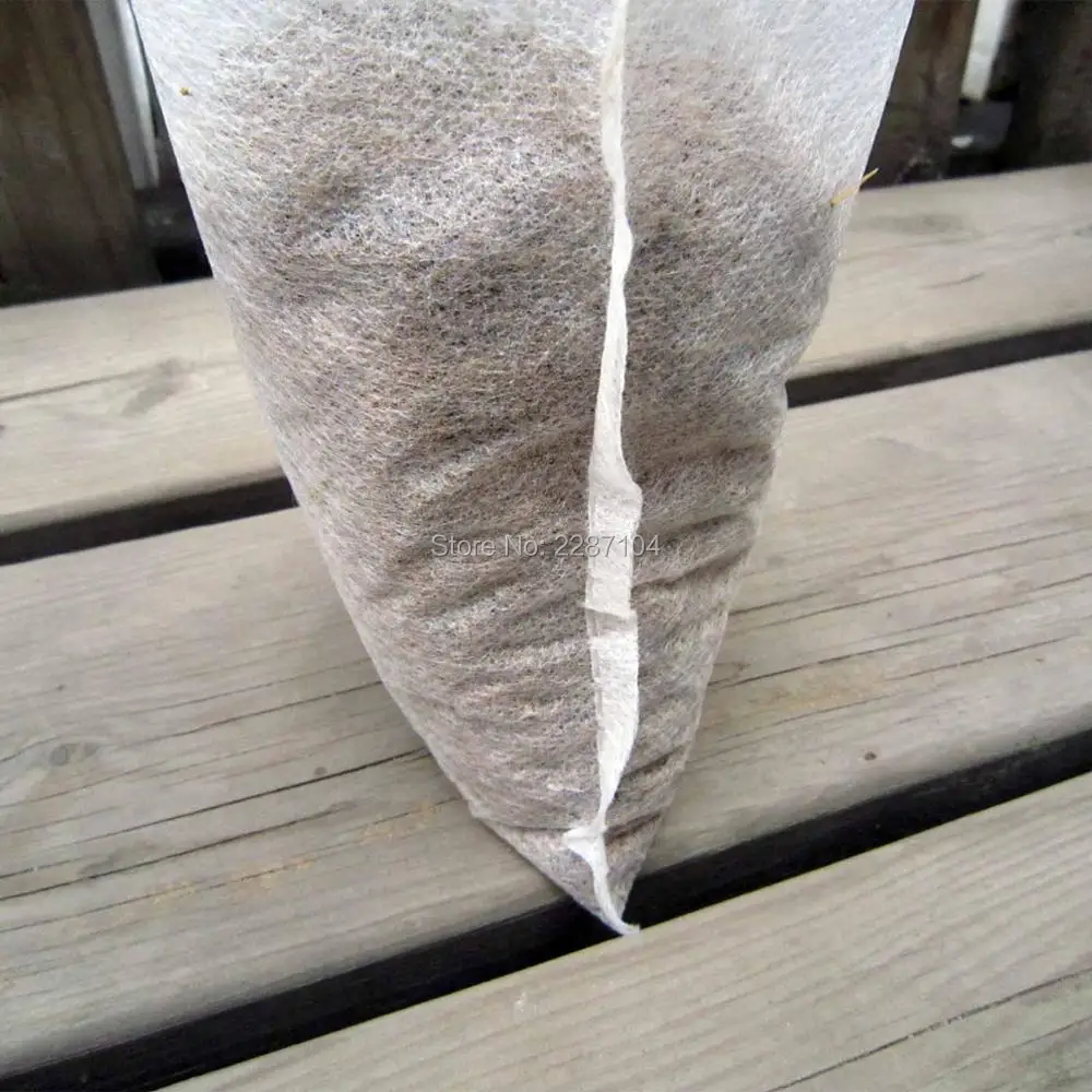 25pc Flower Plant Green Organic Vegetable Seed Germinate Seedling Sprout Cutting Clone Grow Pot Non-woven Fabrics Bag Breathable