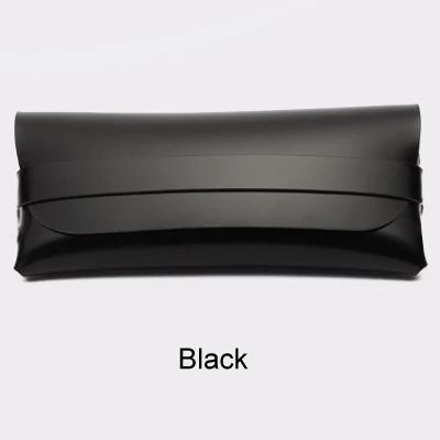 Ralferty защитный черный Чехол для очков PU кожаный чехол для солнцезащитных очков качественная коробка для очков аксессуары для очков - Цвет: Черный