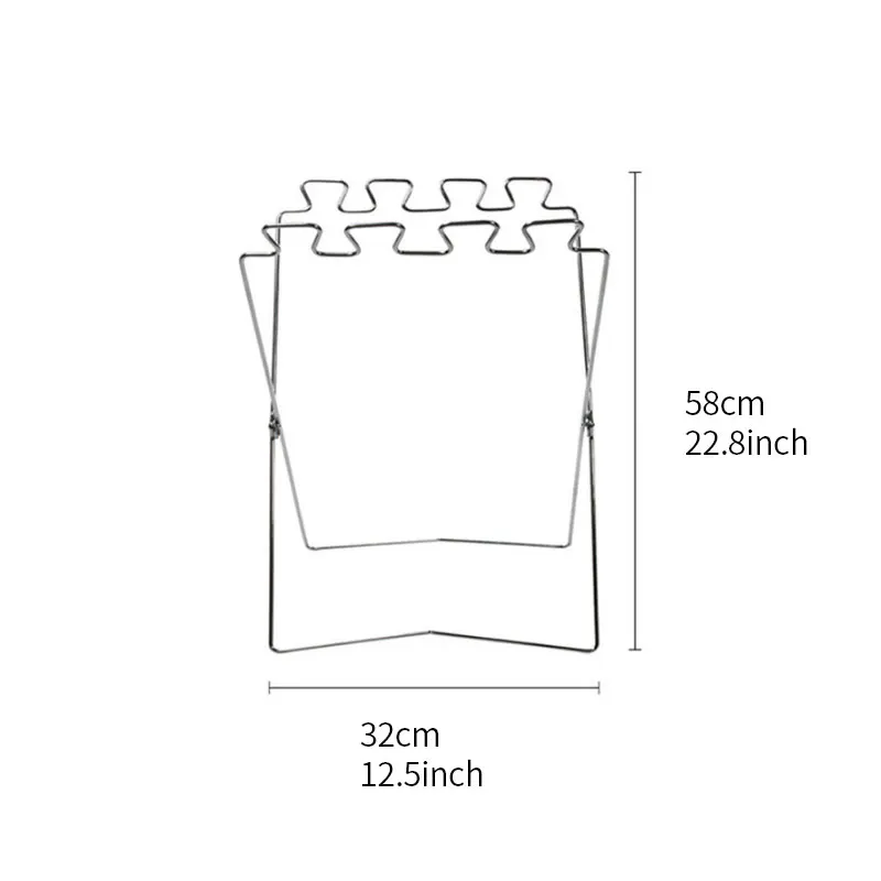 Складной портативный уличный мешок для мусора, держатель из нержавеющей стали, подвесной для кухни, аксессуары для ванной комнаты