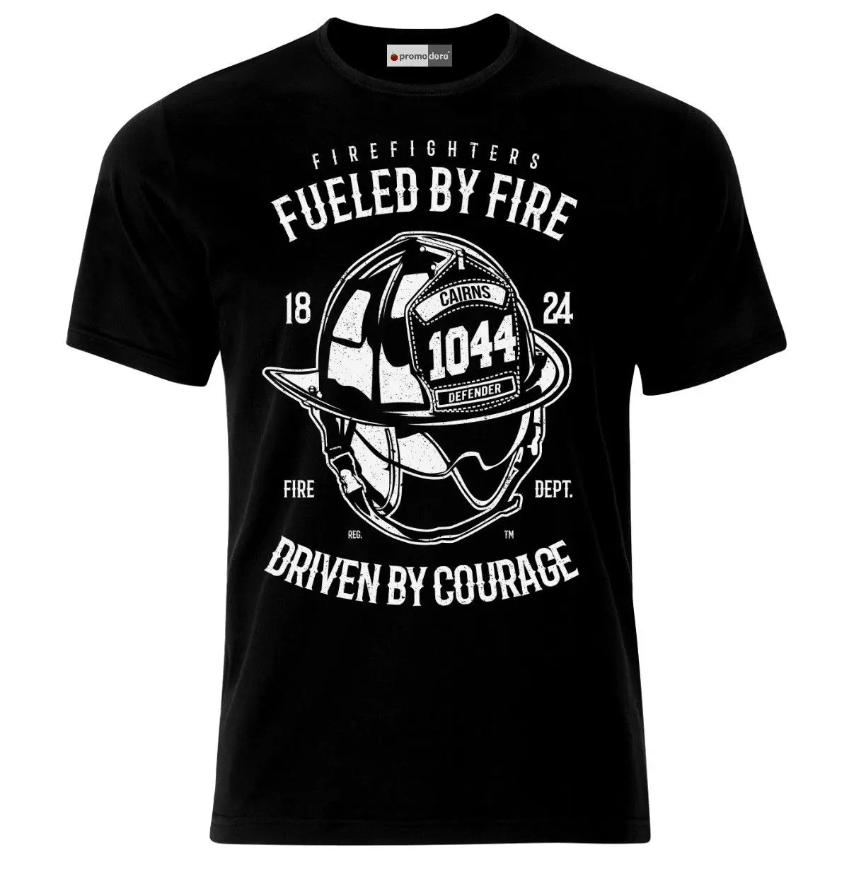 

Fueled Firefighter Fireman Feuerwehrmann T-Shirt
