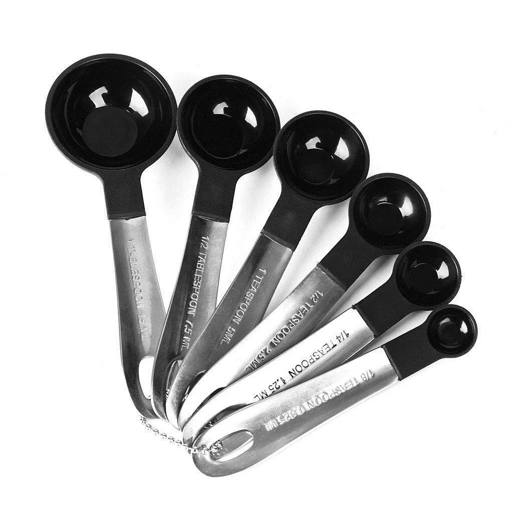 6Pcs Measuring Spoons Measure Spoon Super Useful Sugar Cake Baking