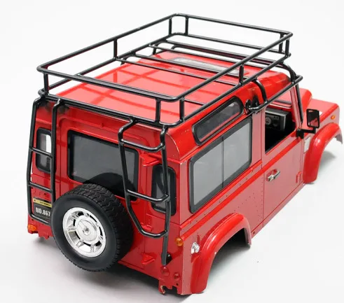 

1/10 RC Car Luggage Rack crawler metal Roof Rack for Defender D90