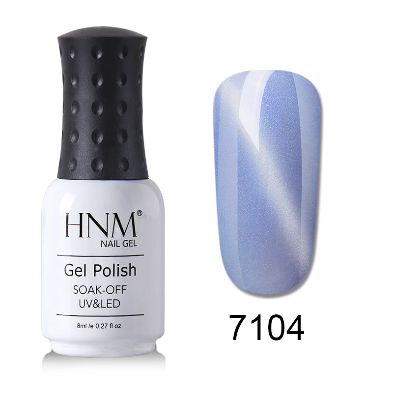 HNM Гель-лак 8 мл тиснение Краска Лак для ногтей Vernis a Ongle Nail Art Nagellak Lucky лак Гибридный лак краска геллак чернила - Цвет: 7104