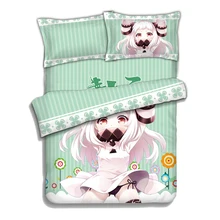 Аниме-рисунок Постельное белье Kantai Коллекция Северная принцесса Косплэй hoppou seiki простыня Стёганое одеяло наволочка