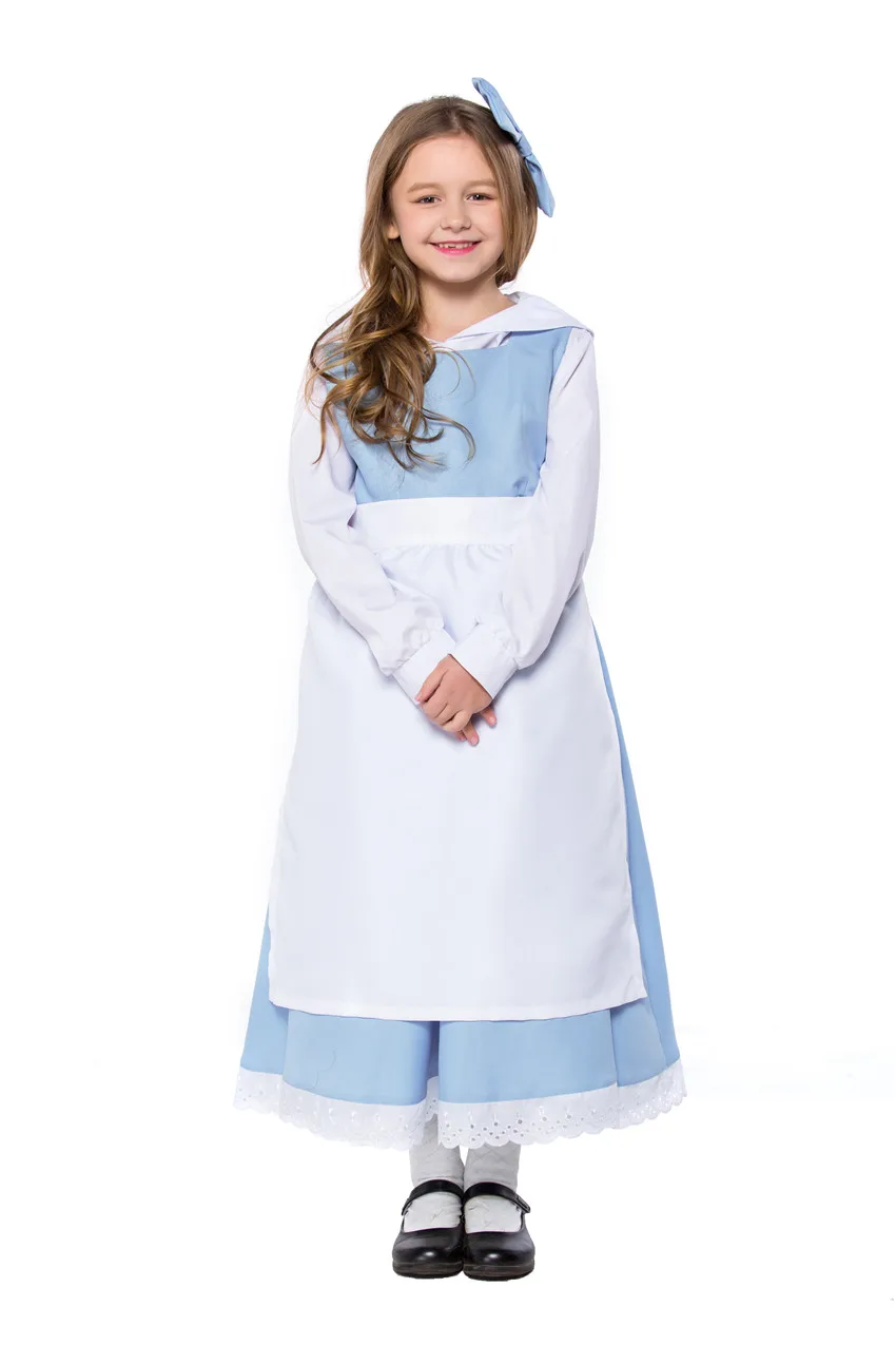 9258 kid maid costume9