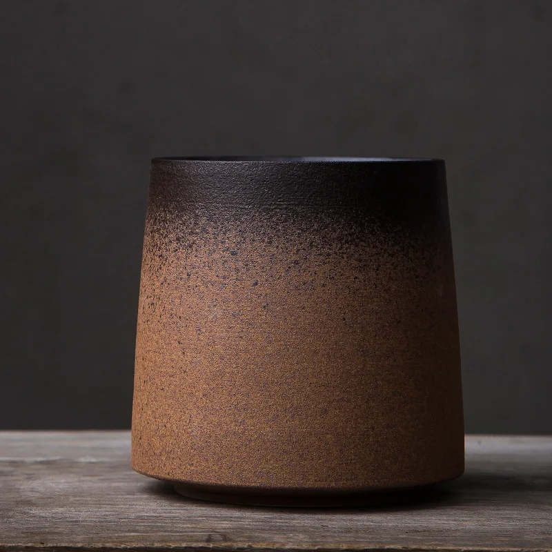 Японский стиль, оригинальные креативные керамические кружки, индивидуальная простая ретро-чашка, градиентная кружка для воды, кофейная чашка, домашняя офисная посуда для напитков