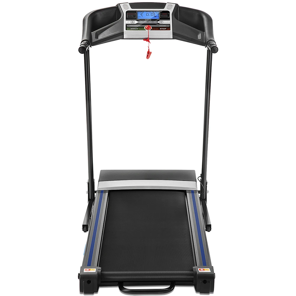  110V Multifunctional LCD Screen Foldable Treadmills Electric Home Motorized Treadmill 12 Preset Pro