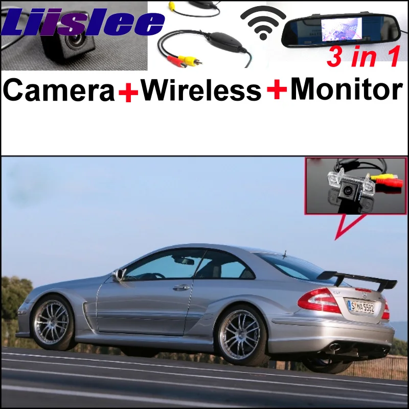 

Special WiFi Camera + Wireless Receiver + Mirror Screen 3 in 1 Parking System For Mercedes Benz CLK MB W209 C209 A209 2002~2009
