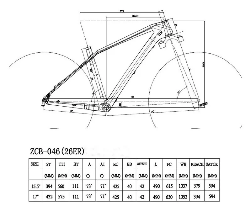 Дизайн, полностью карбоновая рама для велосипеда 26er mtb, карбоновая рама 26er, рама для горного велосипеда 26er