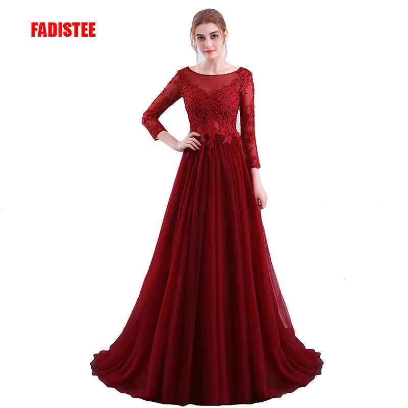 FADISTEE New arrival evening party Dresses long gown Vestido de Festa see through appliques sexy backless dress FADISTEE New arrival evening party Dresses long gown Vestido de Festa see through appliques sexy backless dress