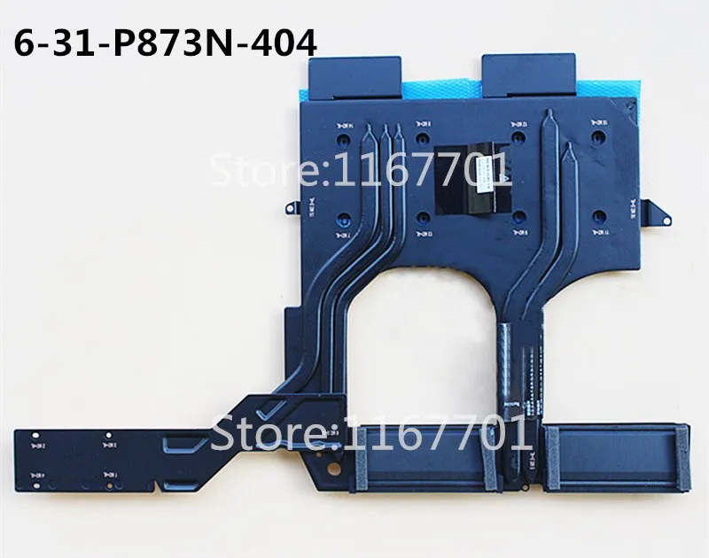 

Laptop/Notebook CPU/GPU Cooling average radiator heatsink for Clevo P870 P870N P870DM3-G P873 6-31-P873N-404 6-31-P873N-102